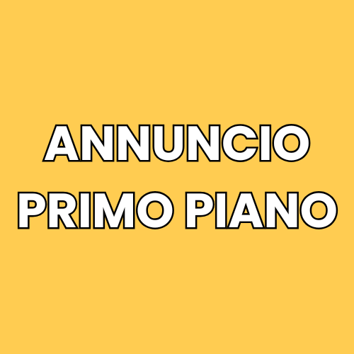 Annuncio “Primo Piano”